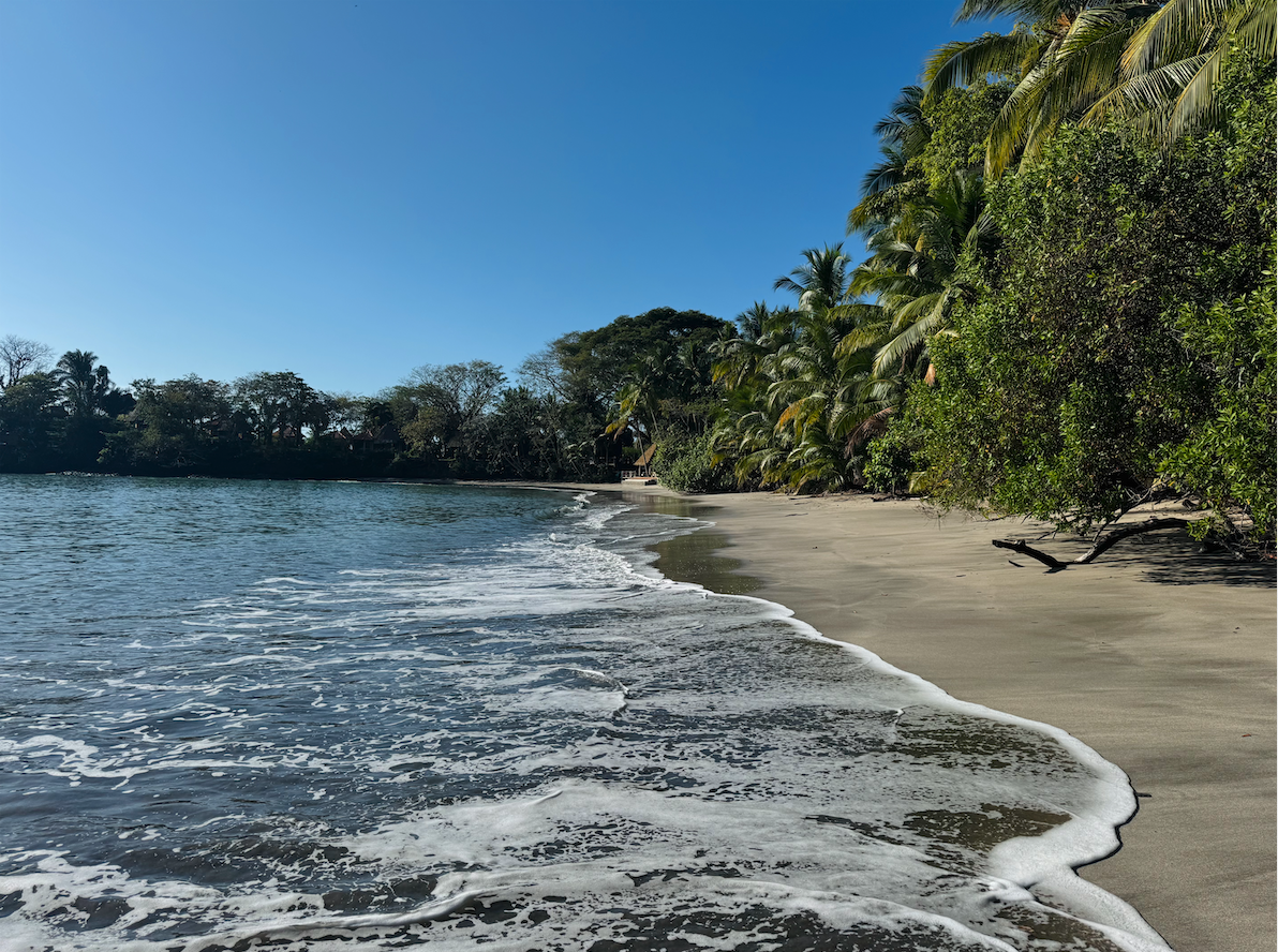 private beach panama