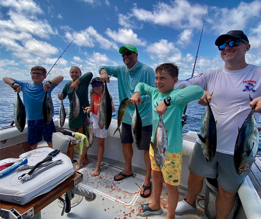 family fishing vacation